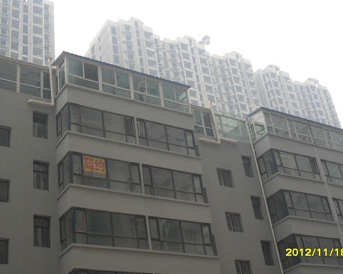 伸缩阳光房